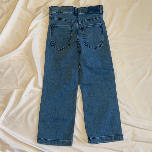 Express Cropped Wide Leg High Rise Jean - Picture 4 of 12